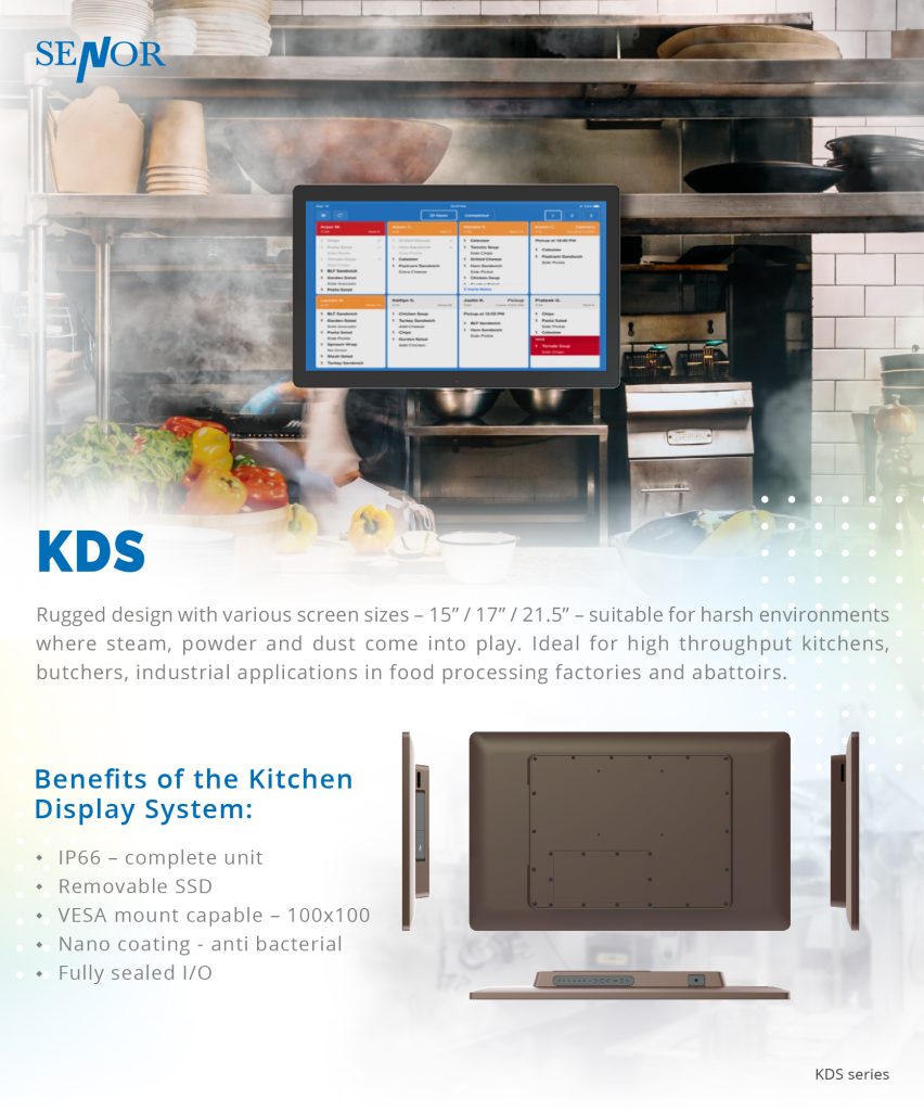 kitchen display screens factory